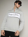Contrast Panel Sweatshirt