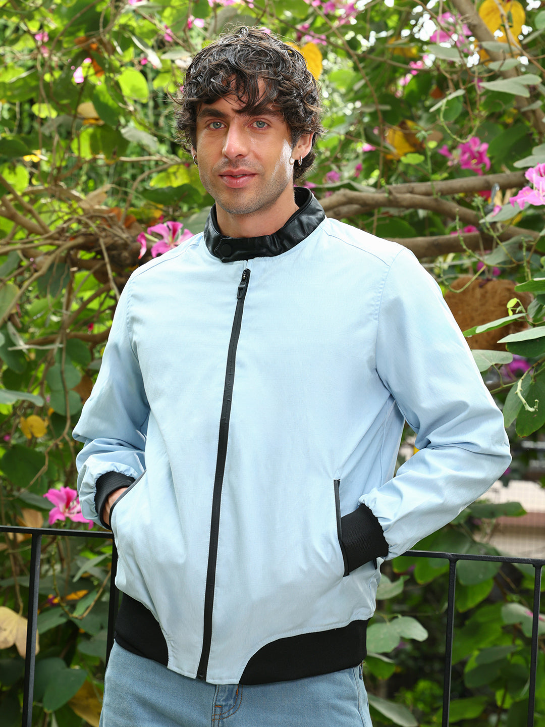 Block Rider Bomber Jacket