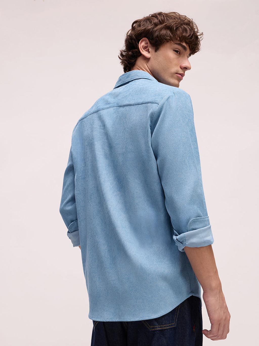 Men's Cordrouy Regular Fit Shirt
