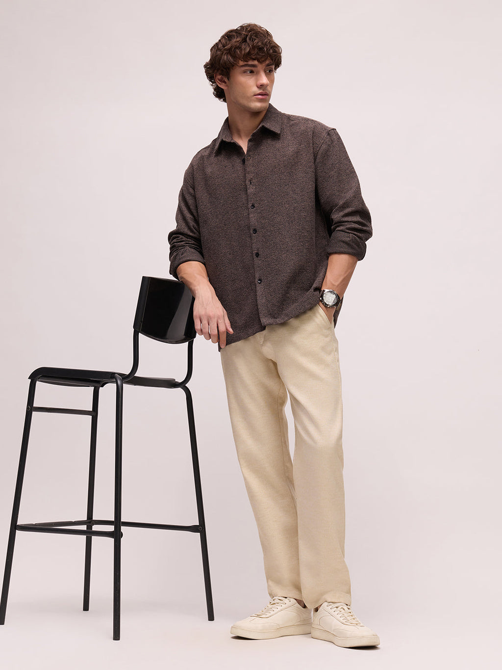 Men's Plain Grindle Regular Fit Shirt
