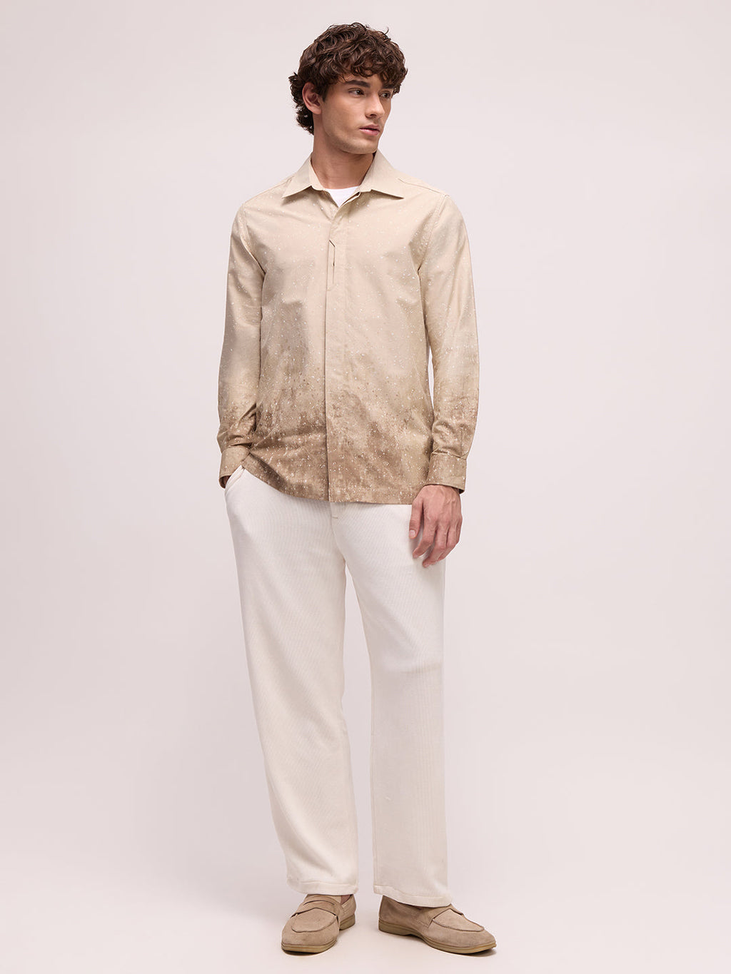 Men's All Over Print Regular Fit Shirt