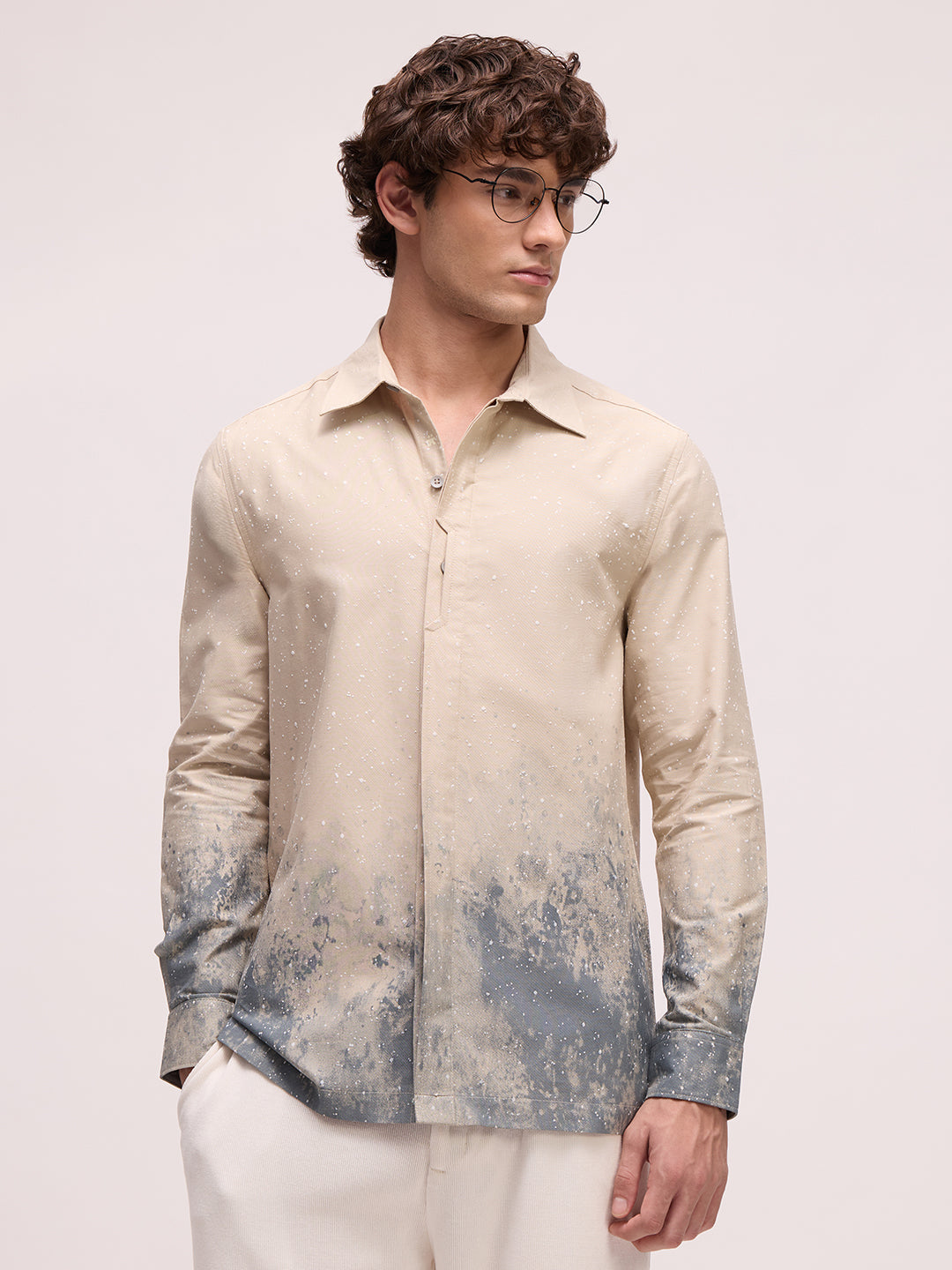Men's All Over Print Regular Fit Shirt