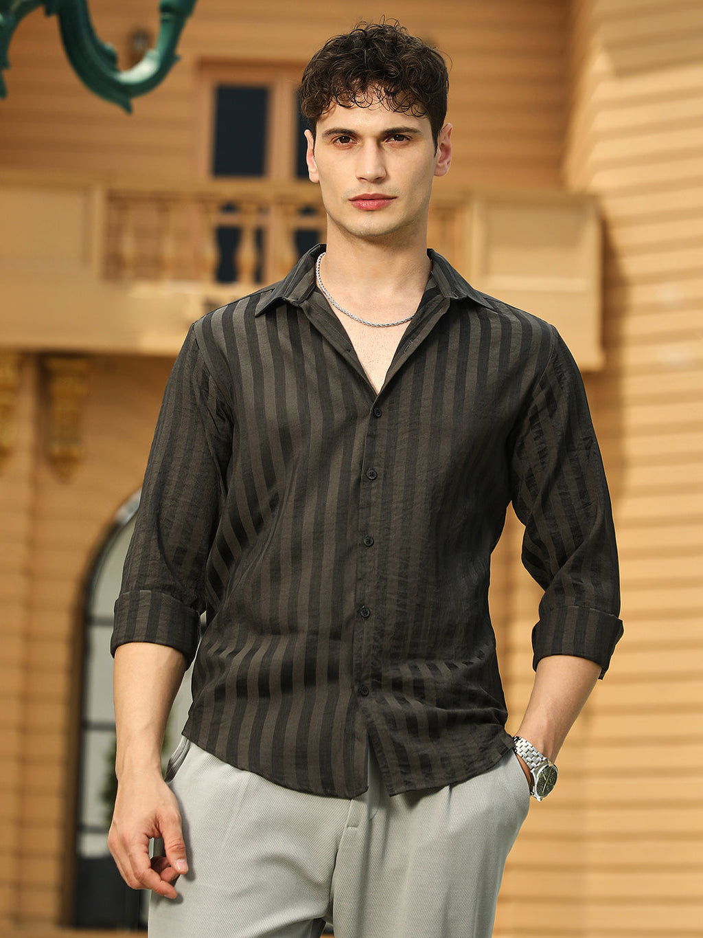 Candy-Striped Shirt