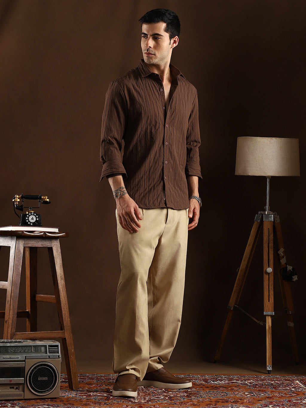 Quilt-Tactile Shirt