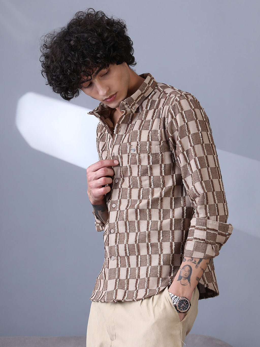 Block-Edge Shirt