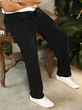 Micro-Waffle Cigrette Trousers
