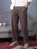 Lightweight - Corduroy Pleated Trousers