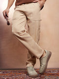 Contrast-Stitch Carpenter Utility Trousers