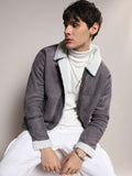 Fleece Lined Biker Jacket
