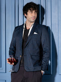Tailored Streak Jacquard Blazer